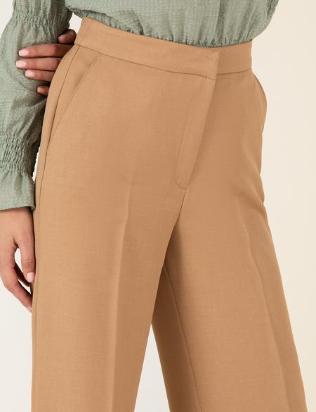 Bej Palazzo Pantolon - 50260302008
