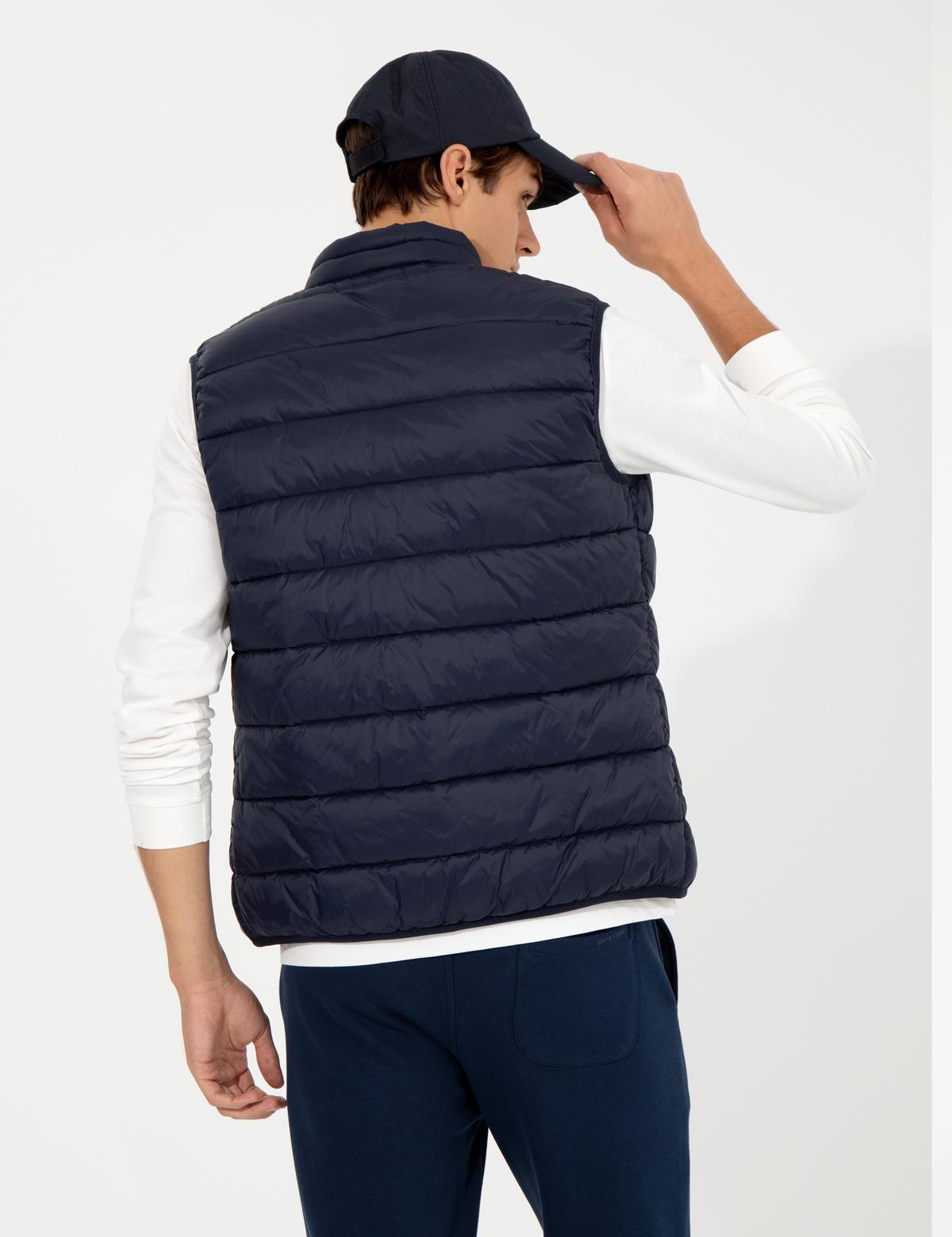 Lacivert Standart Fit Yelek - 50260641011