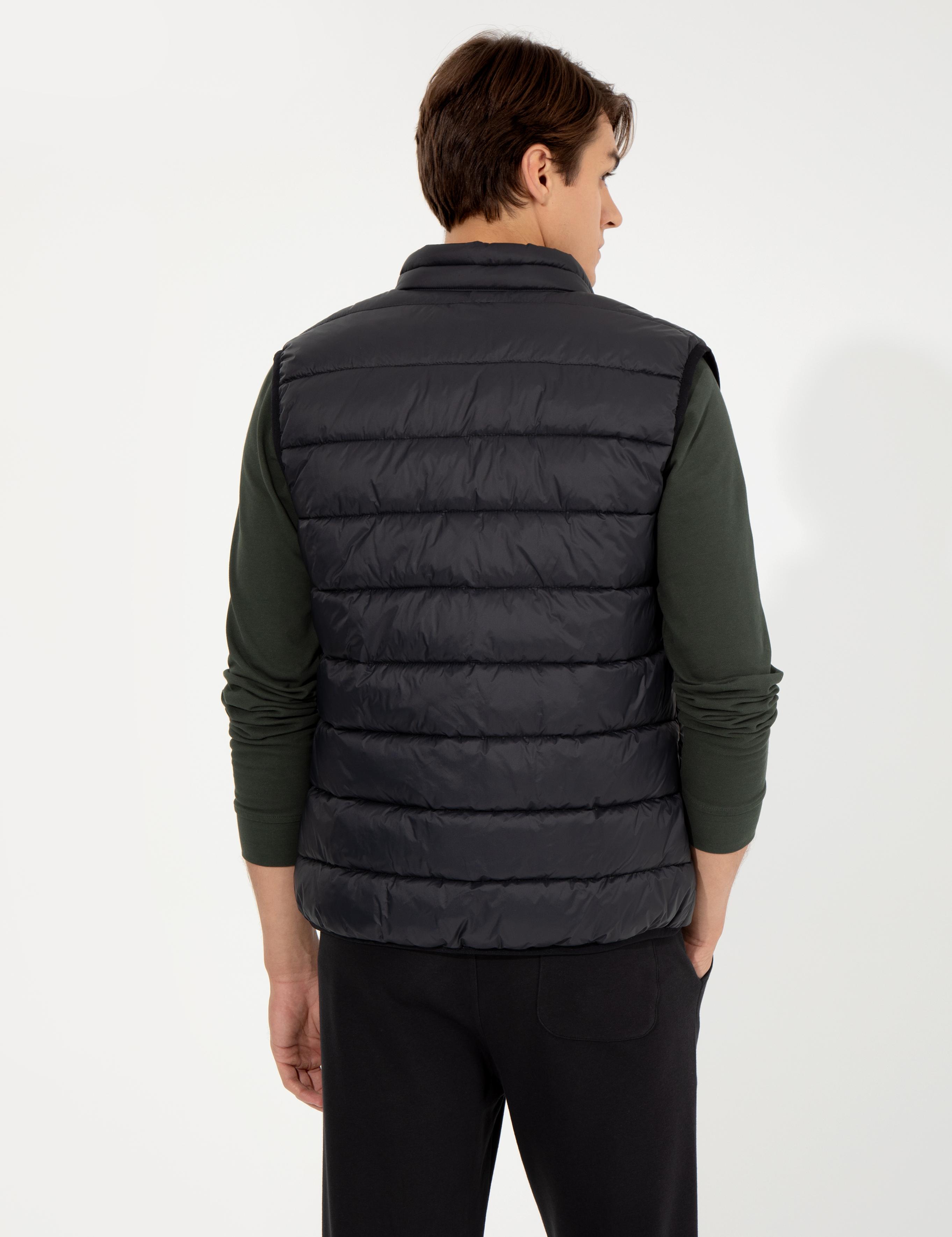 Siyah Standart Fit Yelek