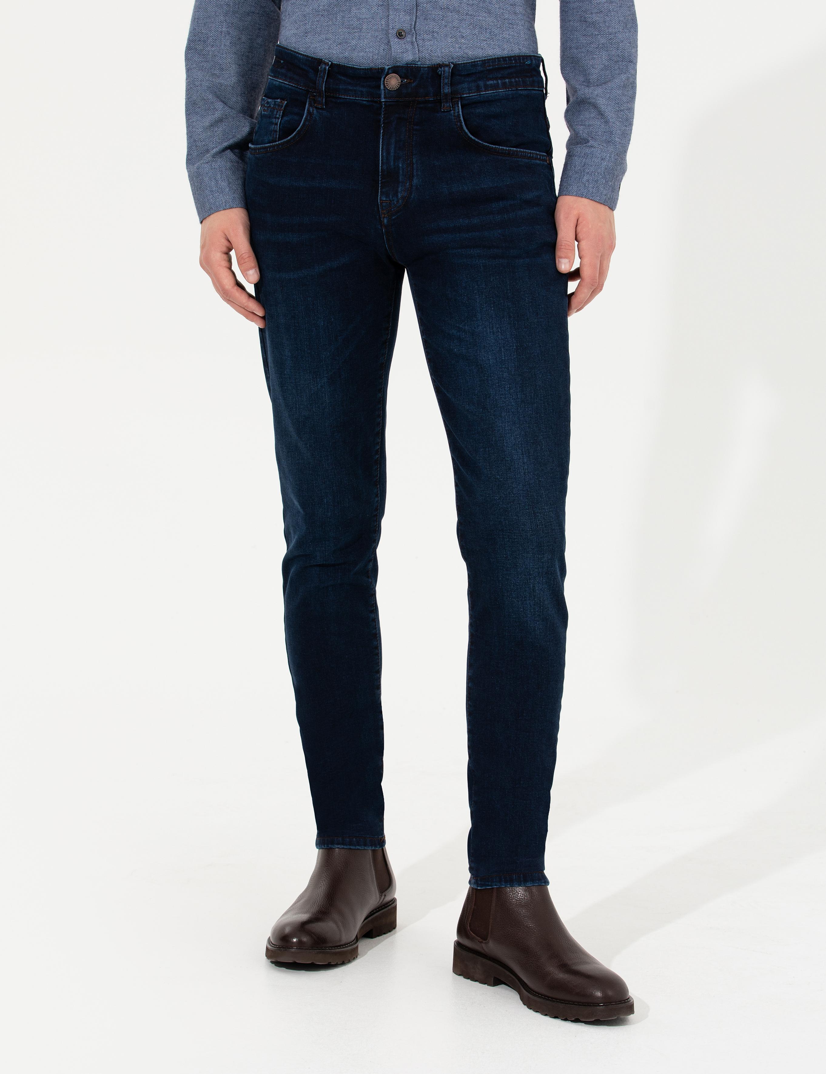 İndigo Slim Fit Jean Pantolon