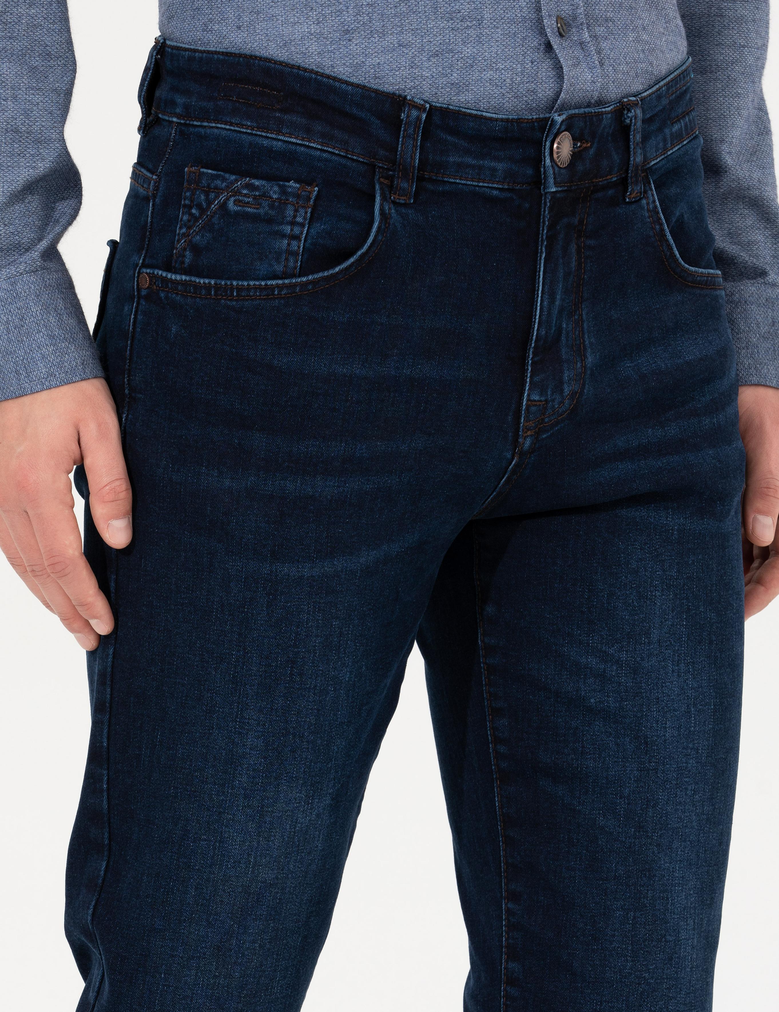 İndigo Slim Fit Jean Pantolon