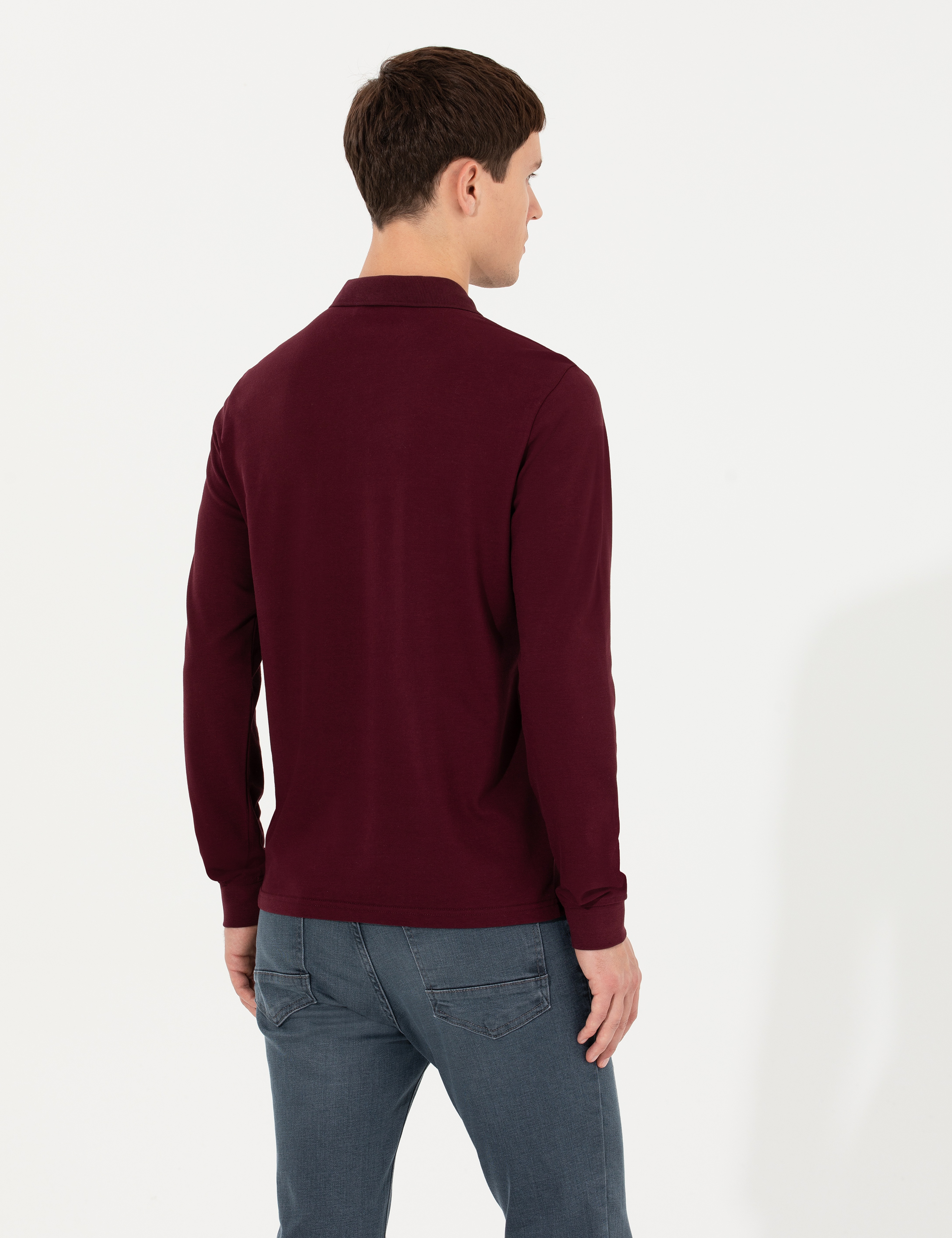 Bordo Slim Fit Sweatshirt - Image 5