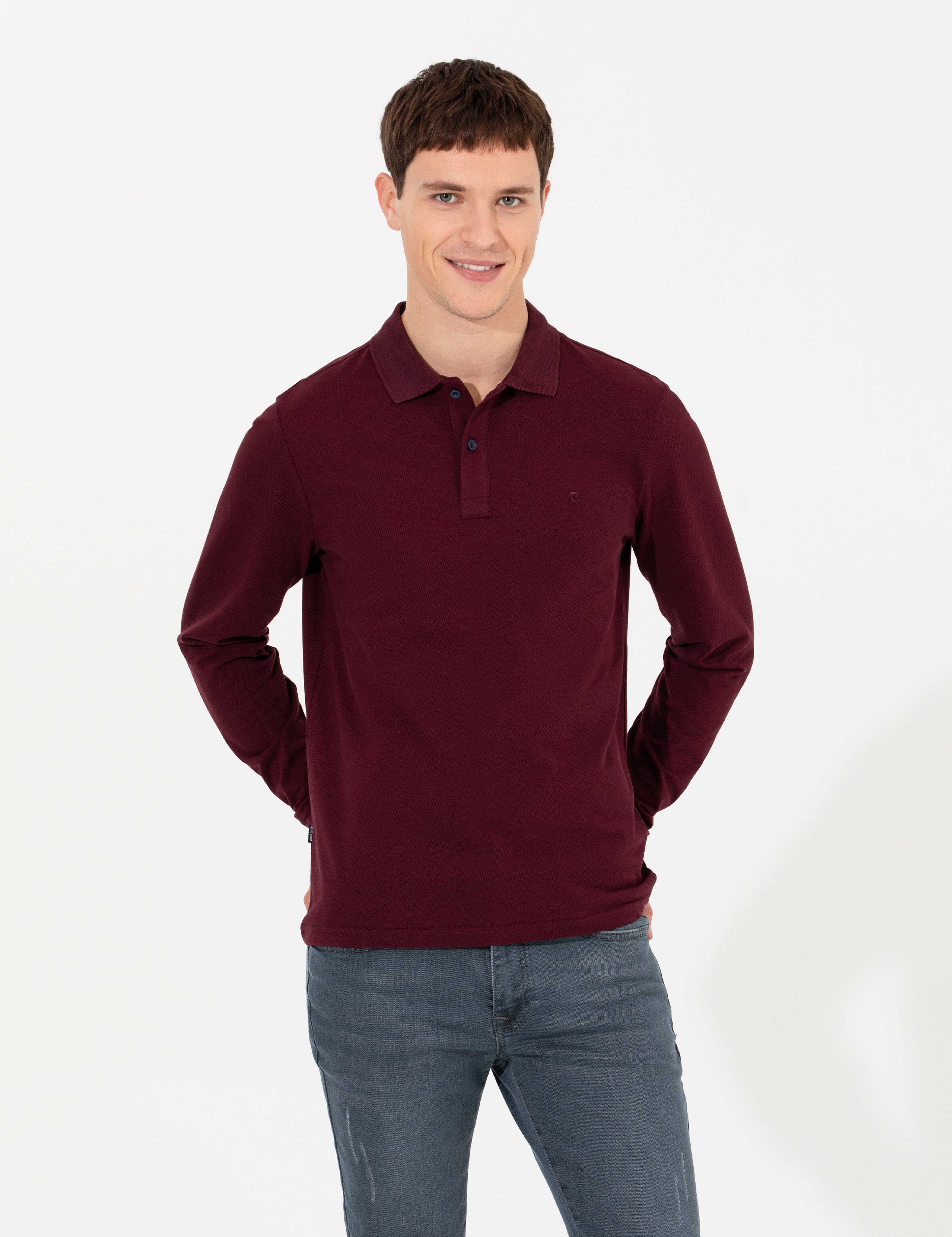 Bordo Slim Fit Sweatshirt - Image 1