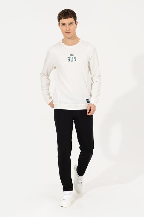 Siyah Slim Fit Eşofman Altı