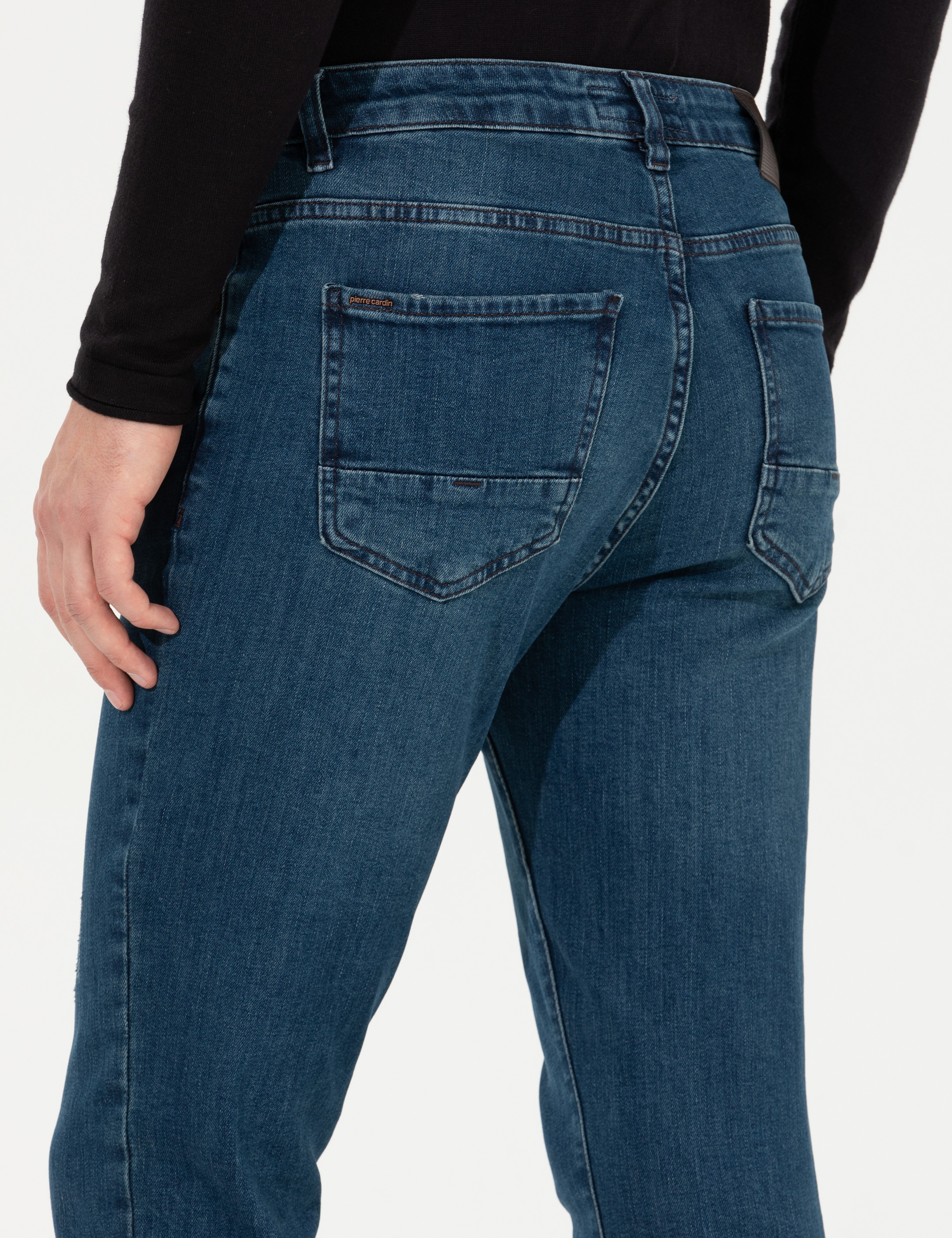 İndigo Slim Fit Jean Pantolon - Image 7