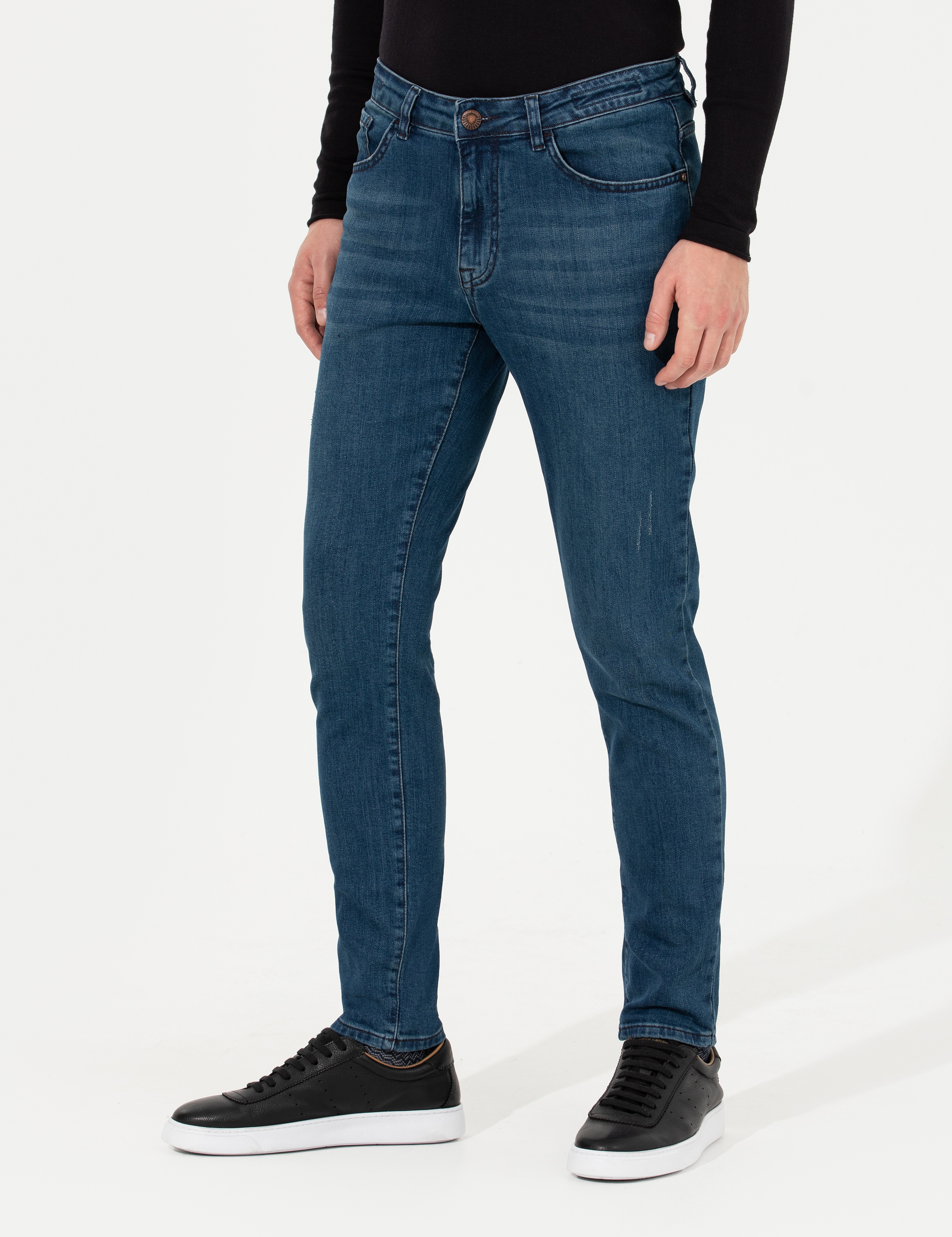 İndigo Slim Fit Jean Pantolon - Image 2