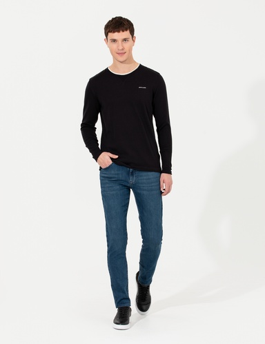 İndigo Slim Fit Jean Pantolon