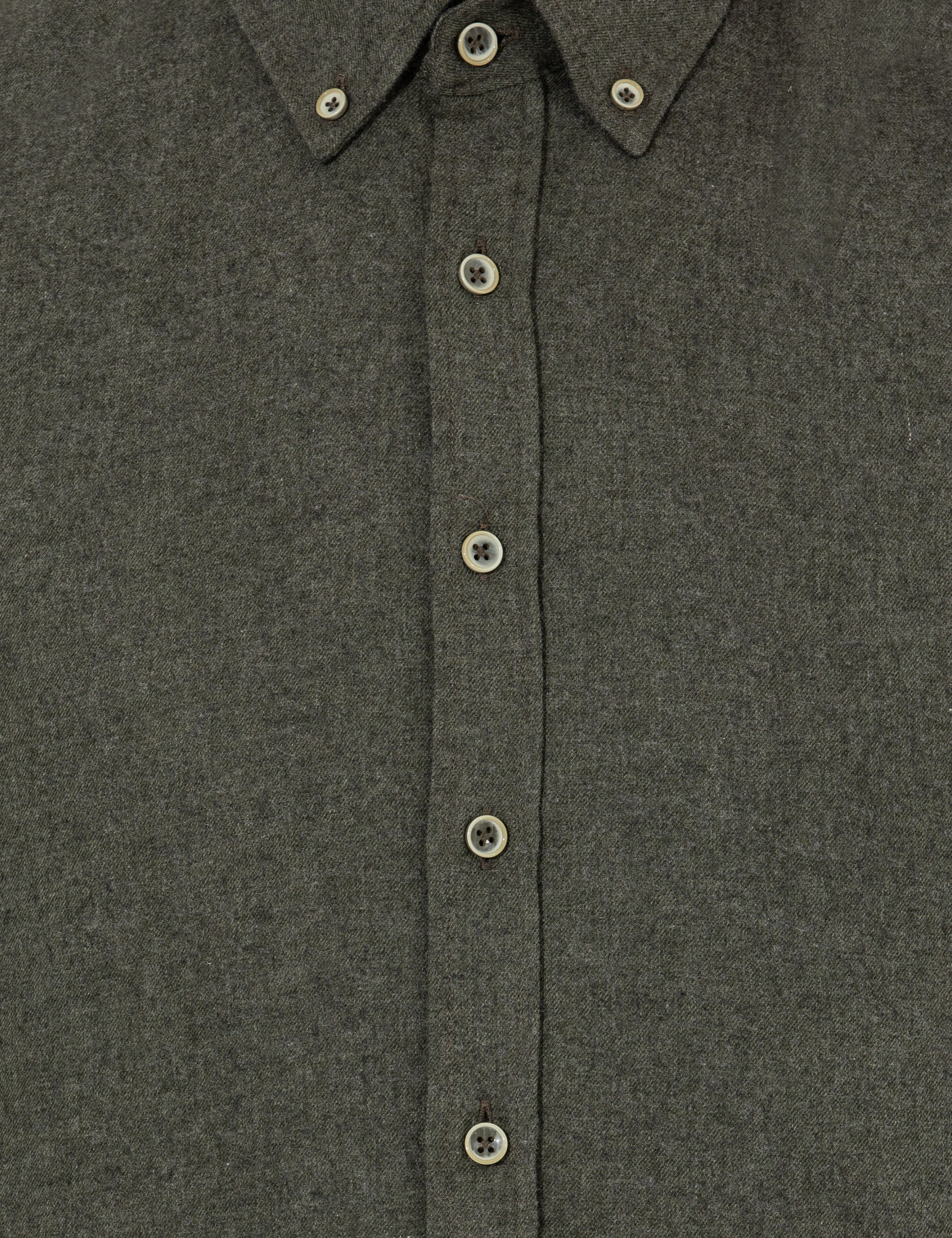Haki Regular Fit Uzun Kollu Gömlek - Image 6