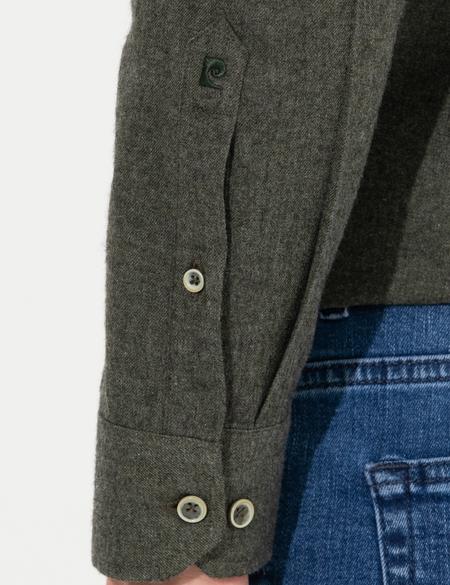 Haki Regular Fit Uzun Kollu Gömlek - 50259512030