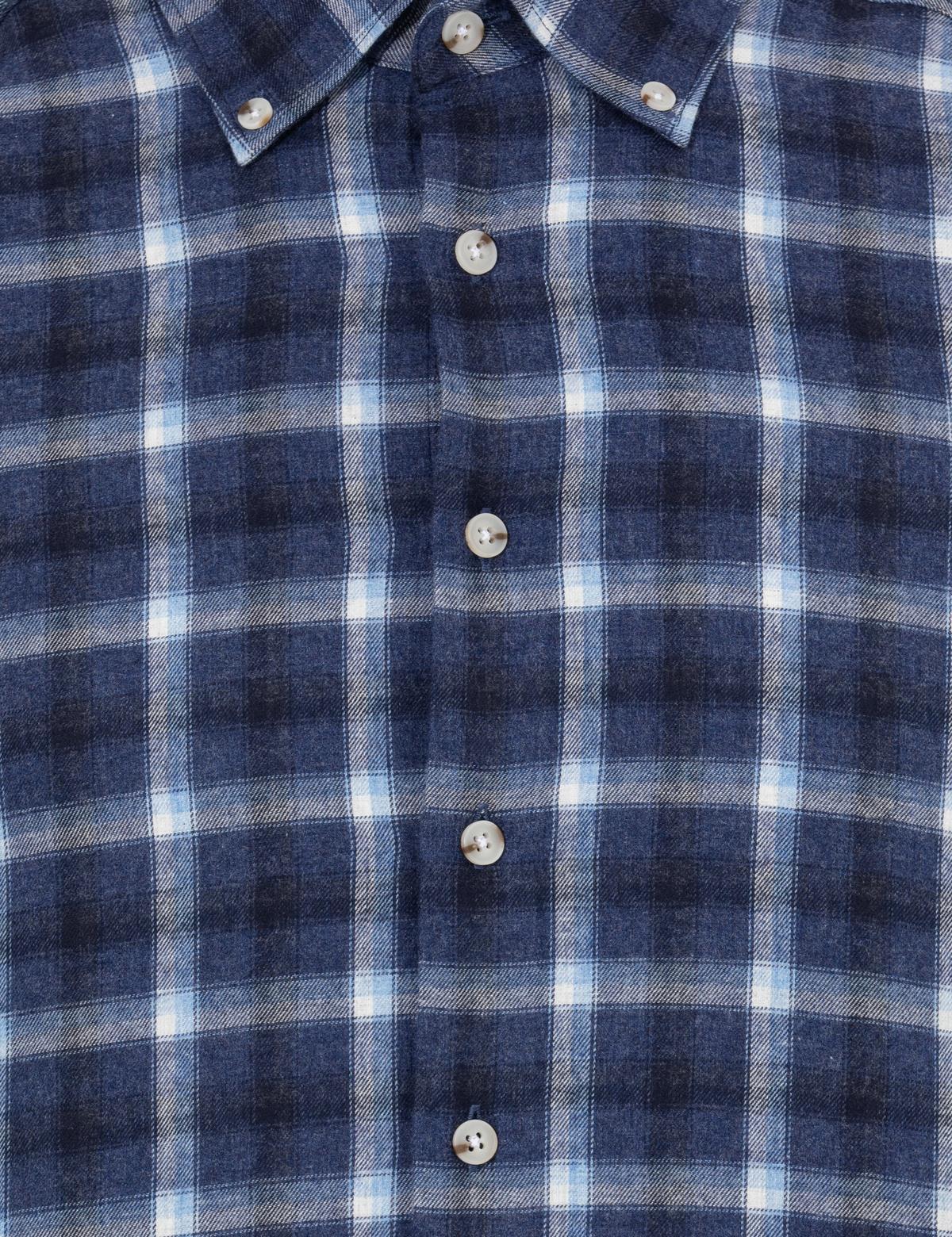 Lacivert Slim Fit Uzun Kollu Gömlek - 50259491022