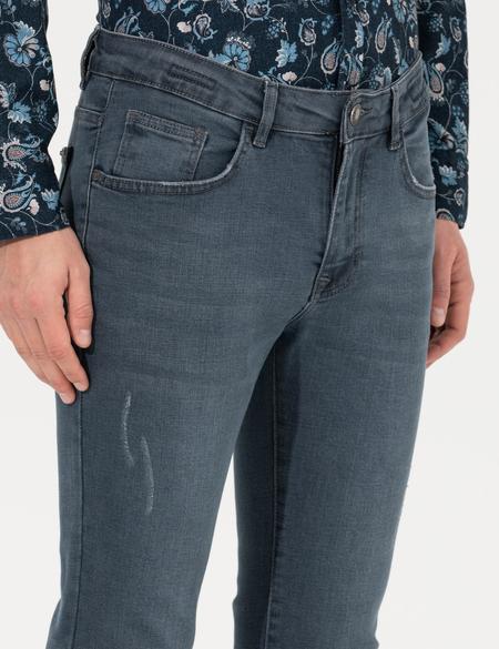 Koyu Mavi Slim Fit Jean Pantolon - 50259649007