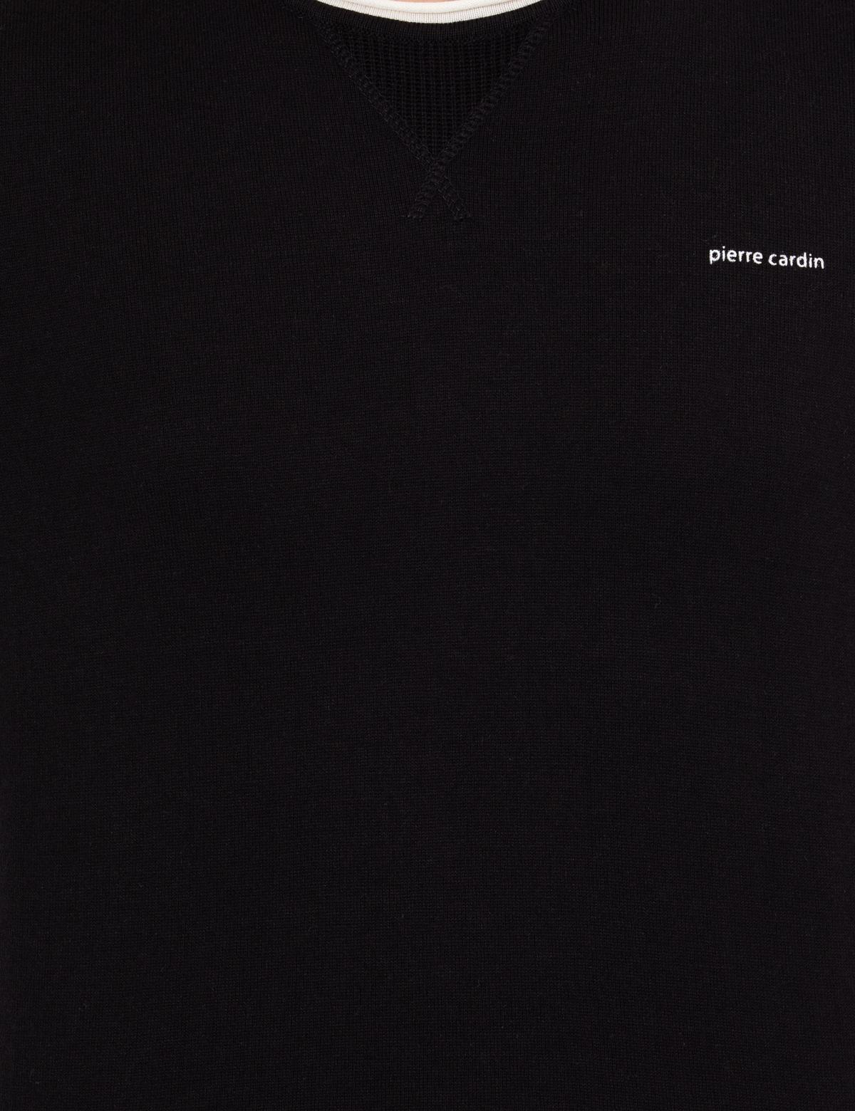 Lacivert Slim Fit Bisiklet Yaka Triko Kazak - 50259842007