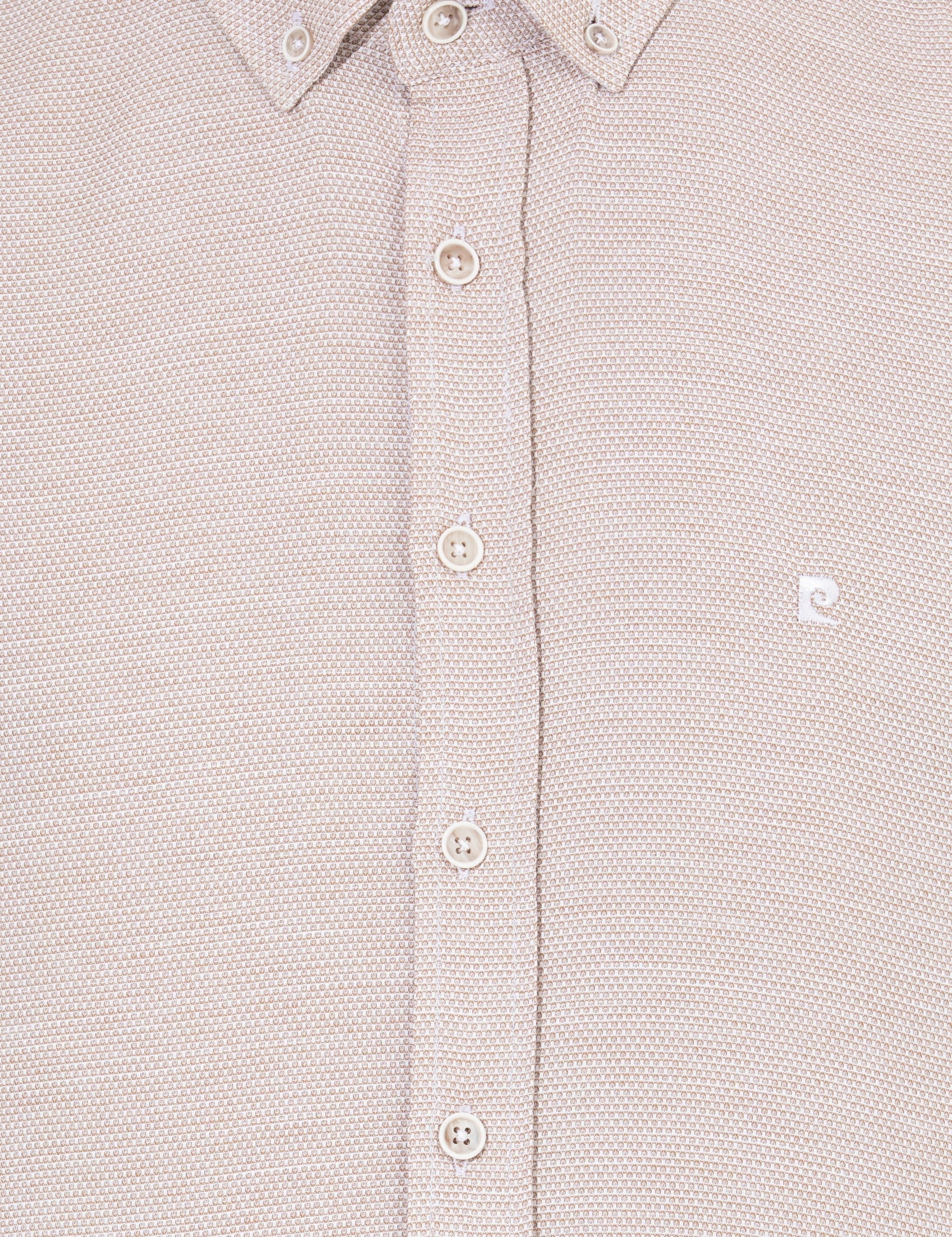 Kahverengi Slim Fit Uzun Kollu Gömlek - Image 6