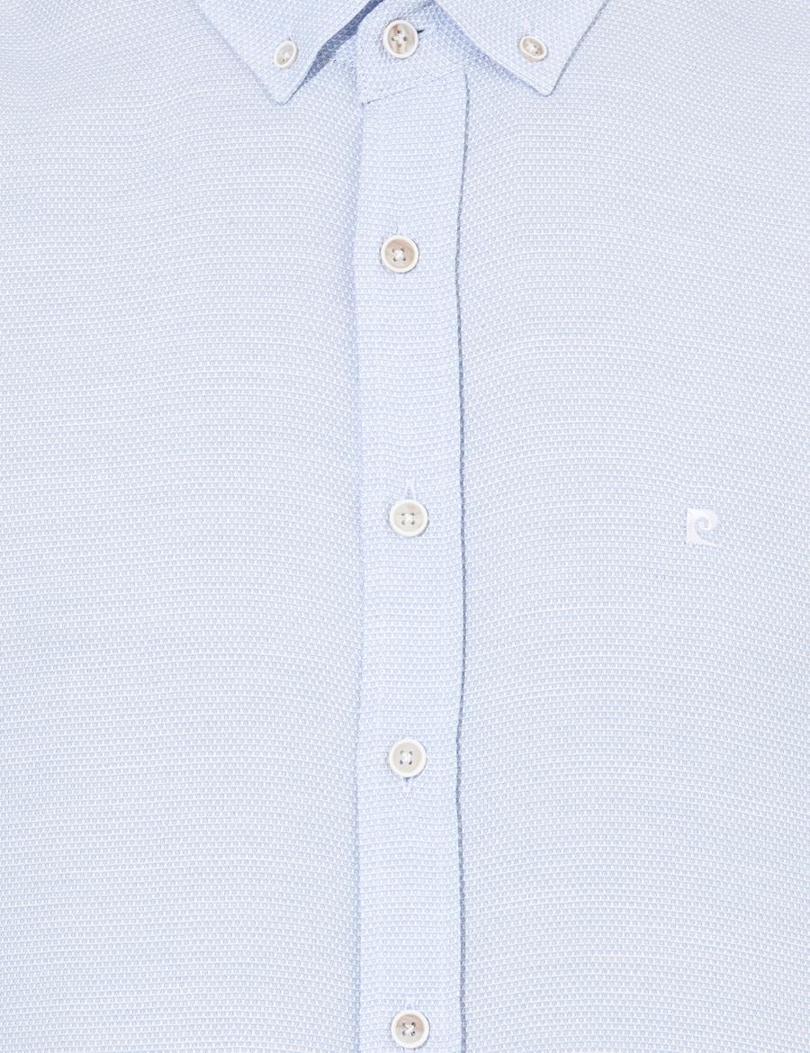 Mavi Slim Fit Uzun Kollu Gömlek