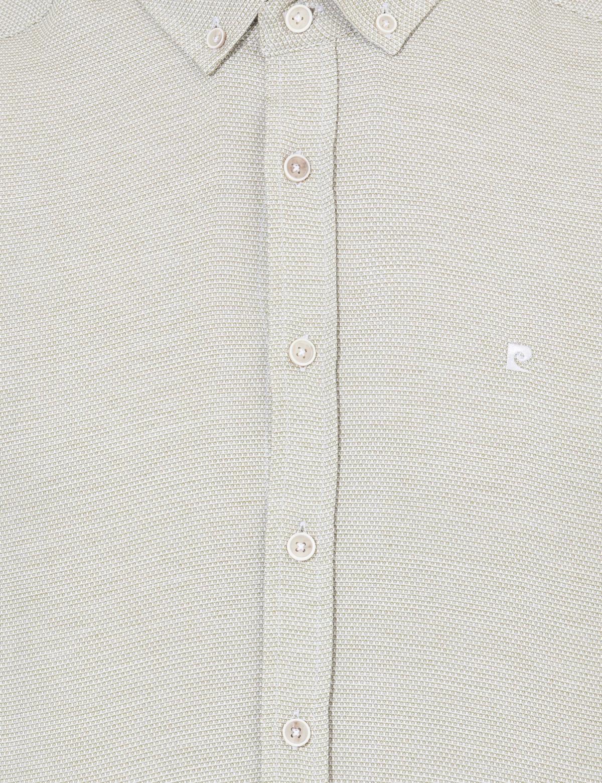 Haki Slim Fit Uzun Kollu Gömlek - 50255057010