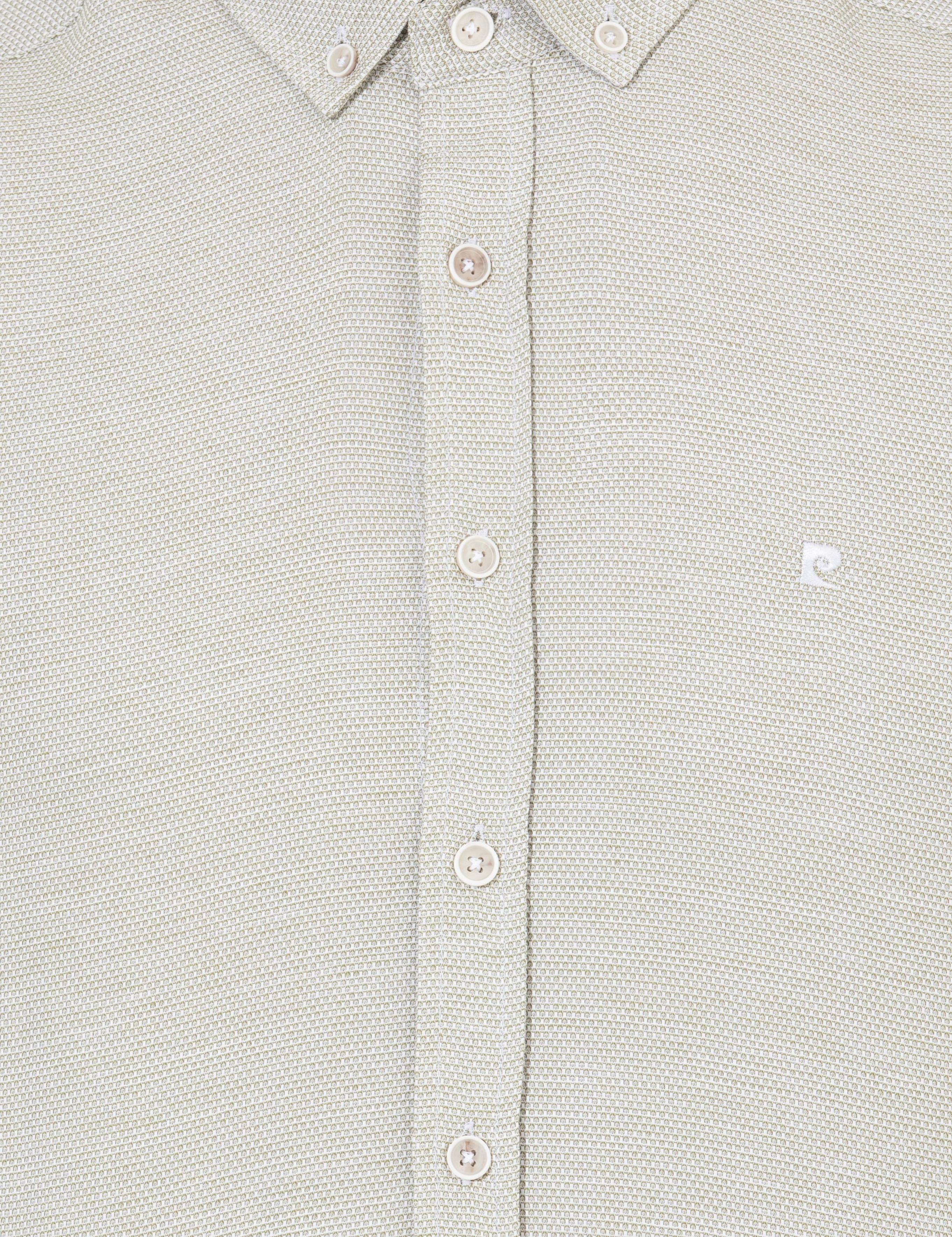 Haki Slim Fit Uzun Kollu Gömlek