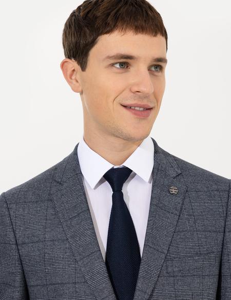 Lacivert Slim Fit Takım Elbise - 50256729041