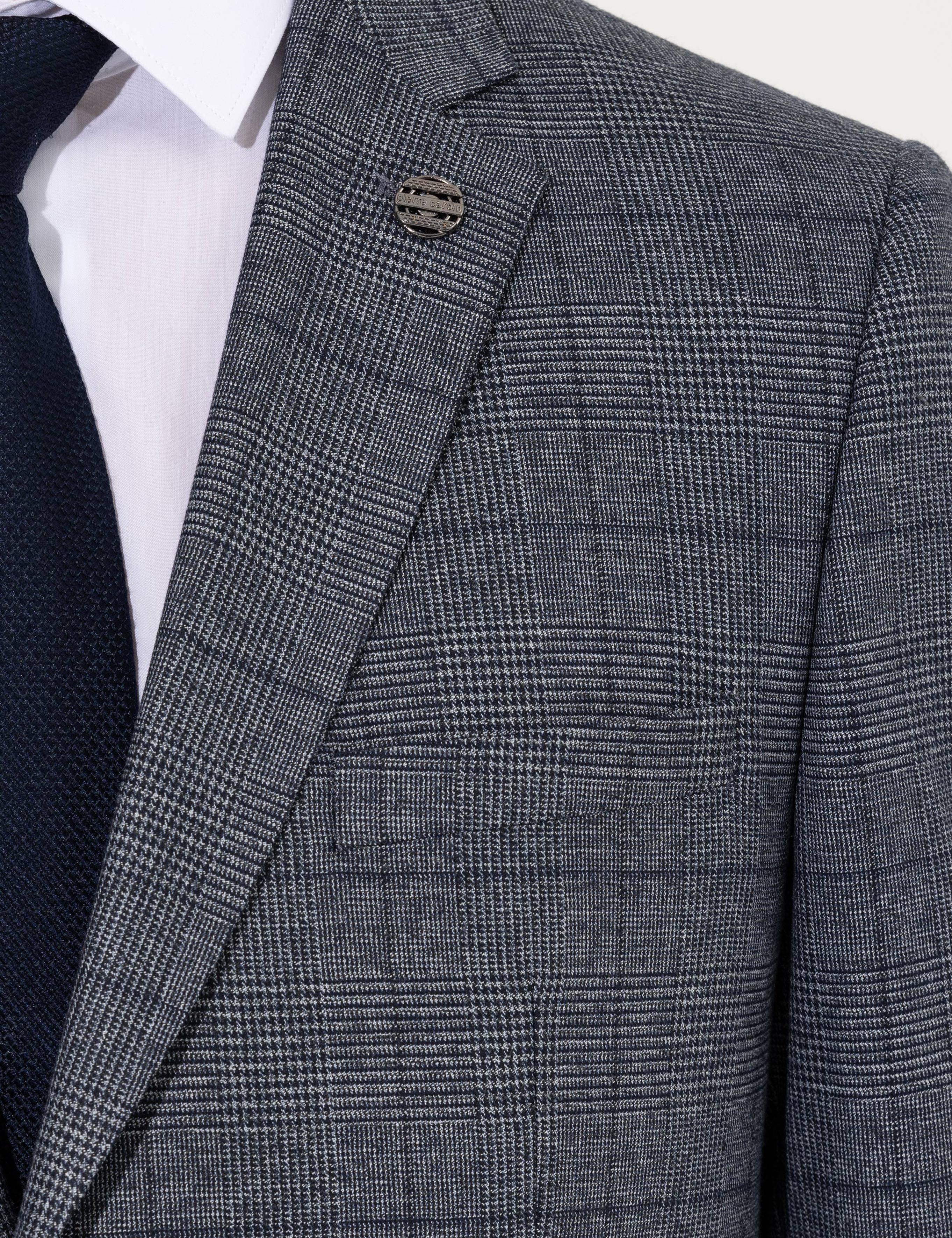 Lacivert Slim Fit Takım Elbise