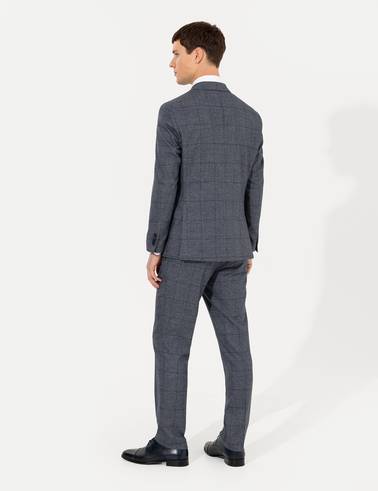 Lacivert Slim Fit Takım Elbise
