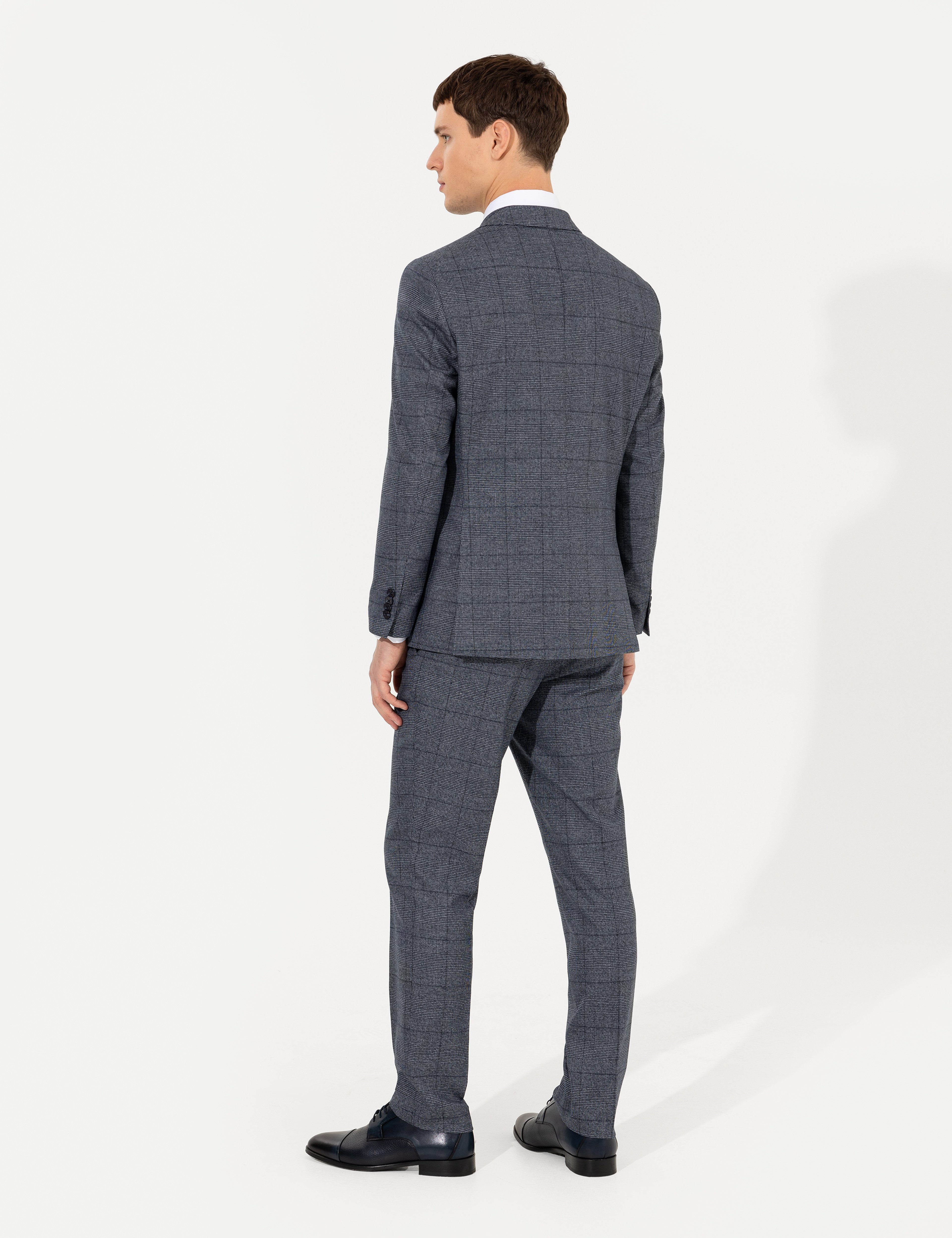 Lacivert Slim Fit Takım Elbise