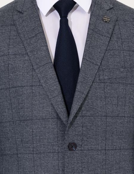 Lacivert Slim Fit Takım Elbise - 50256729041