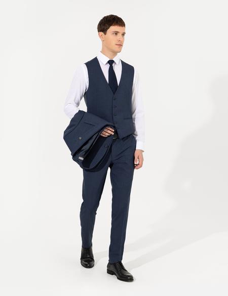 Lacivert Ex. Slim Fit Takım Elbise - 50259604113