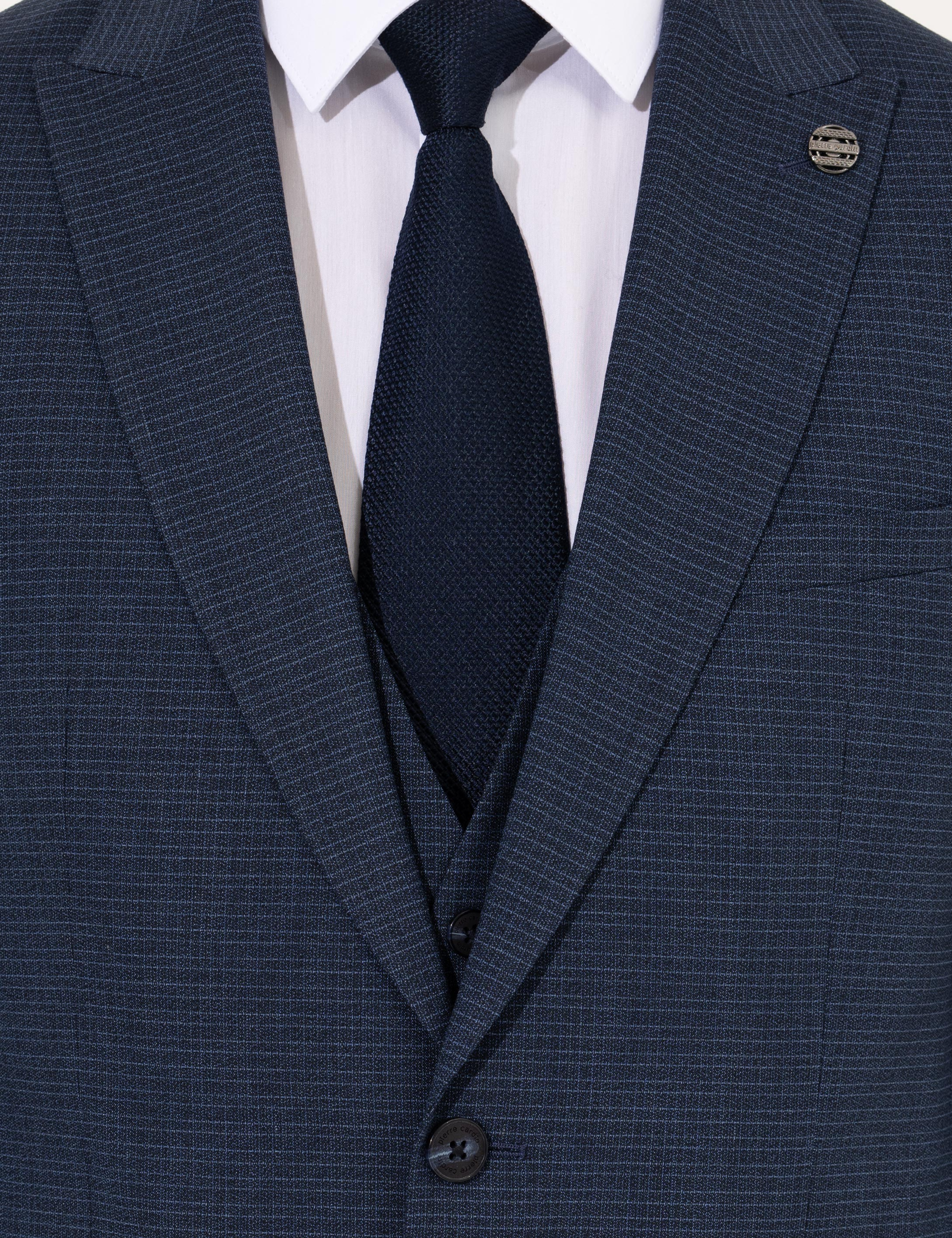 Lacivert Ex. Slim Fit Takım Elbise - Image 7