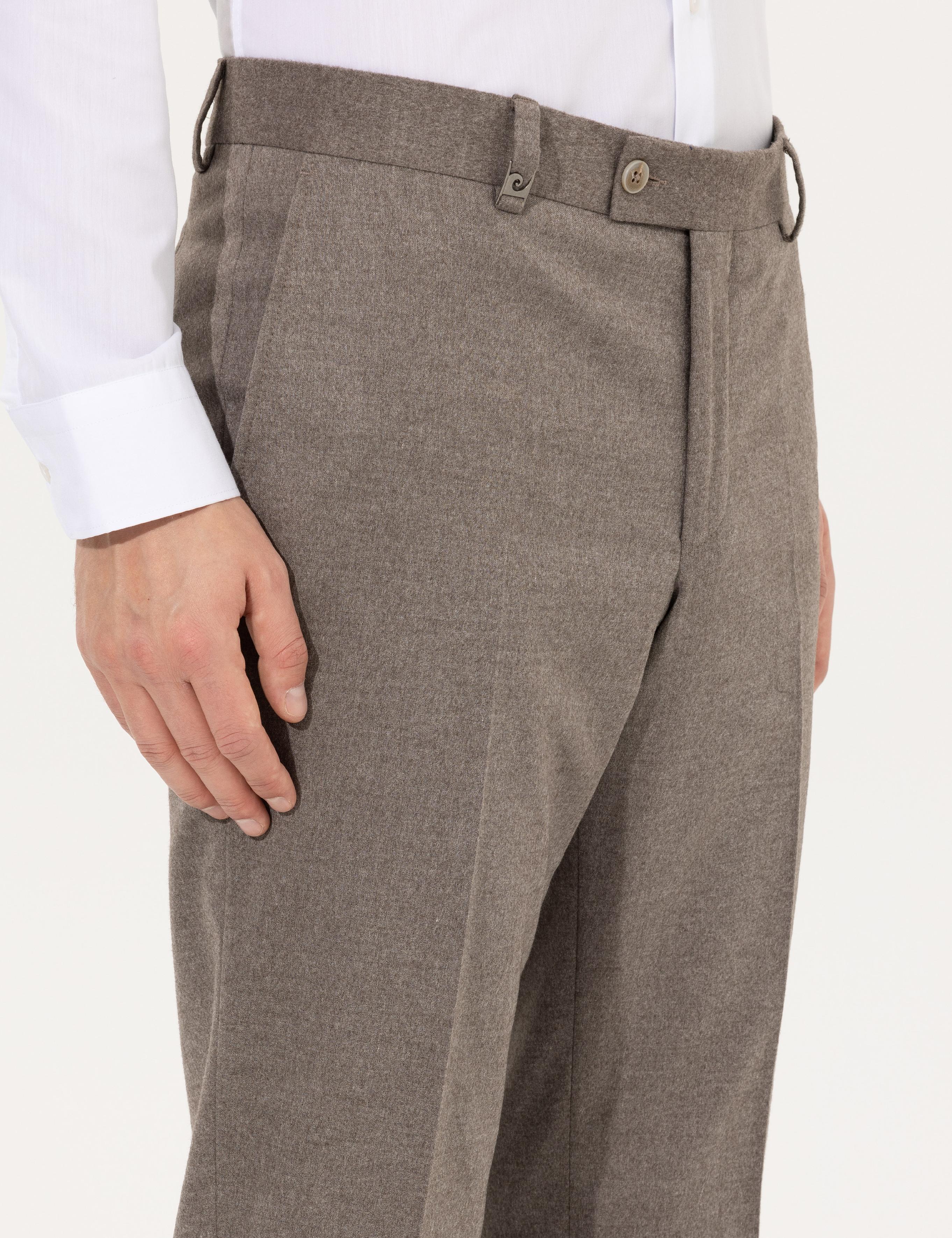 Açık Kahverengi Slim Fit Kumaş Pantolon