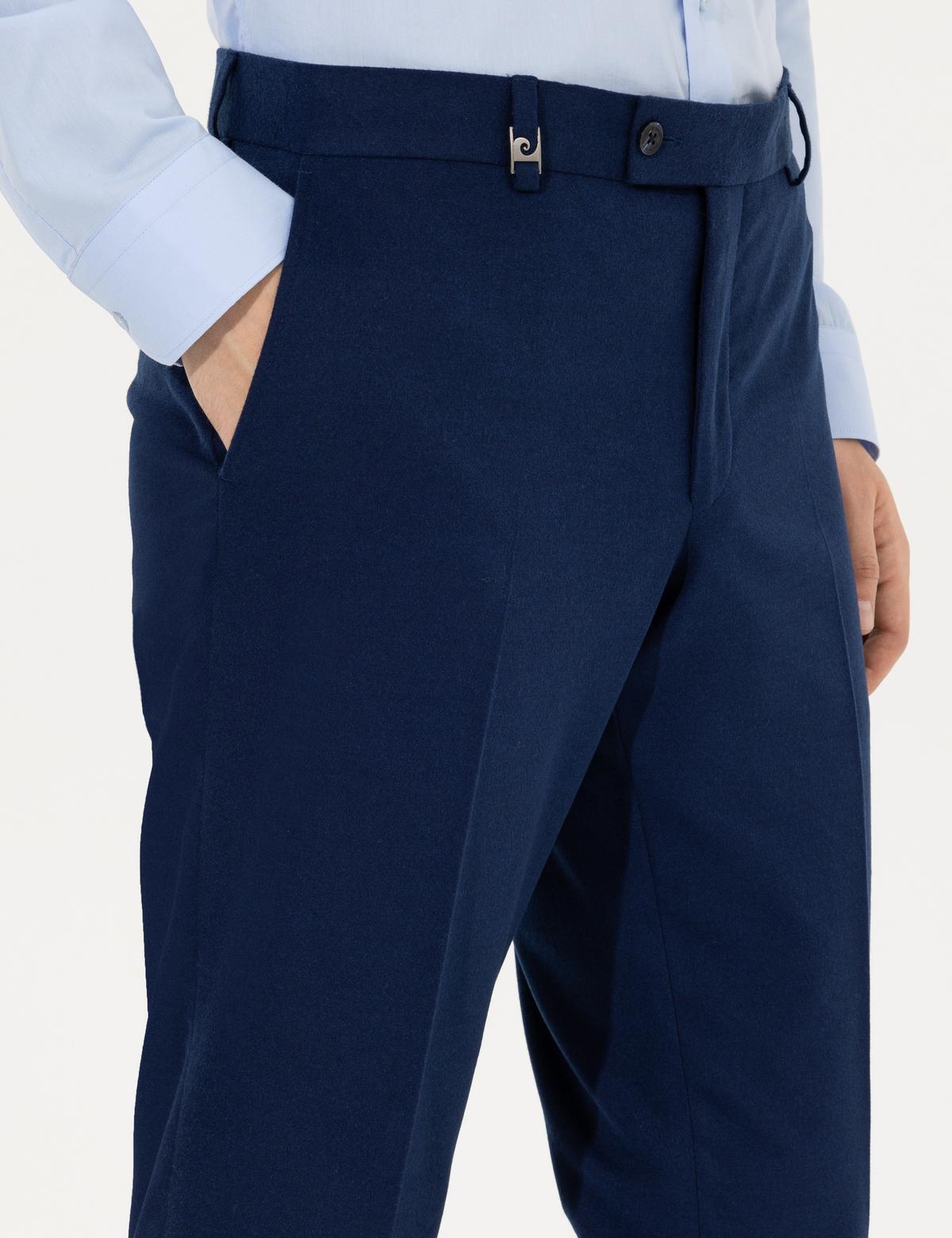 Açık Lacivert Slim Fit Kumaş Pantolon - 50260475123