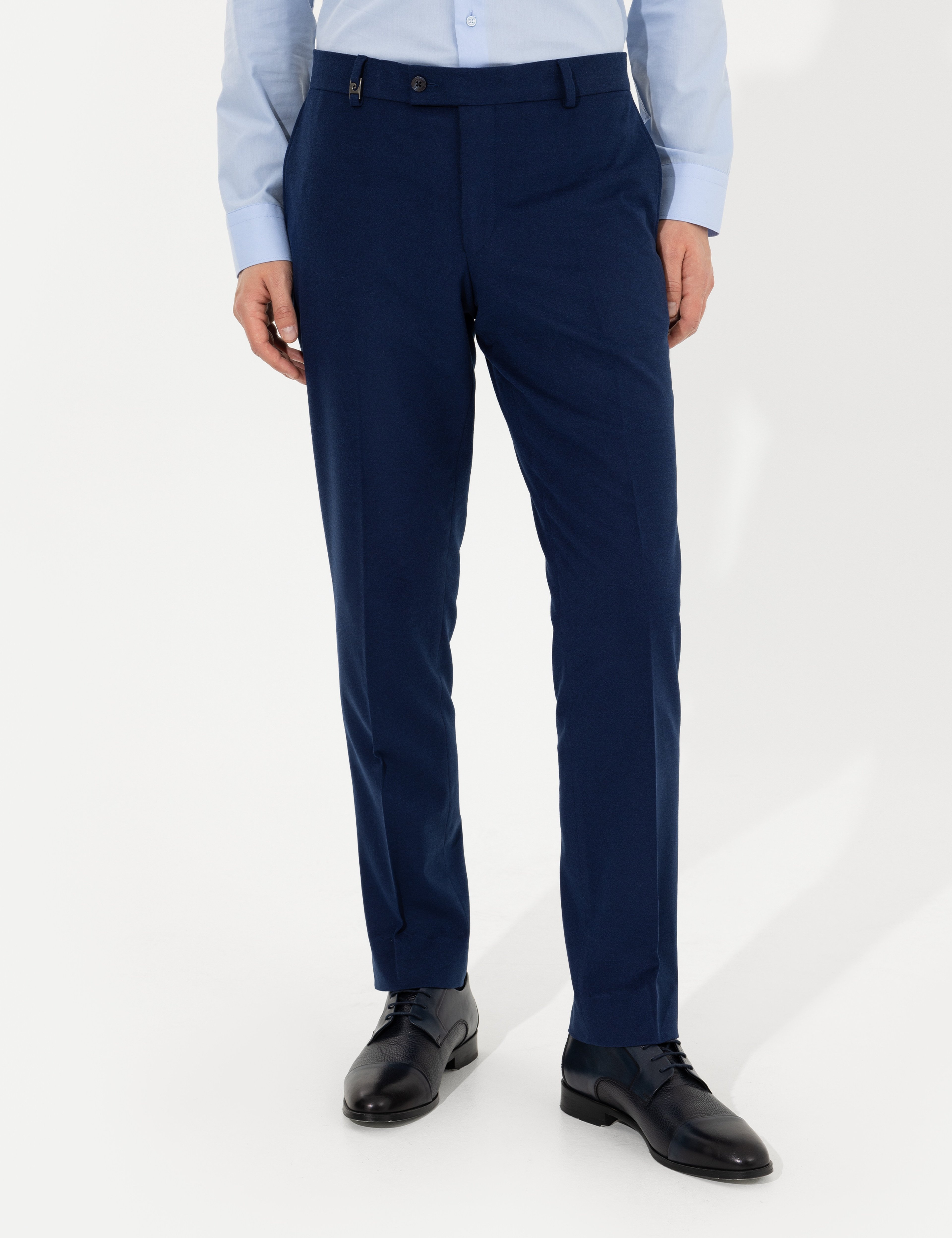 Açık Lacivert Slim Fit Kumaş Pantolon - Image 2