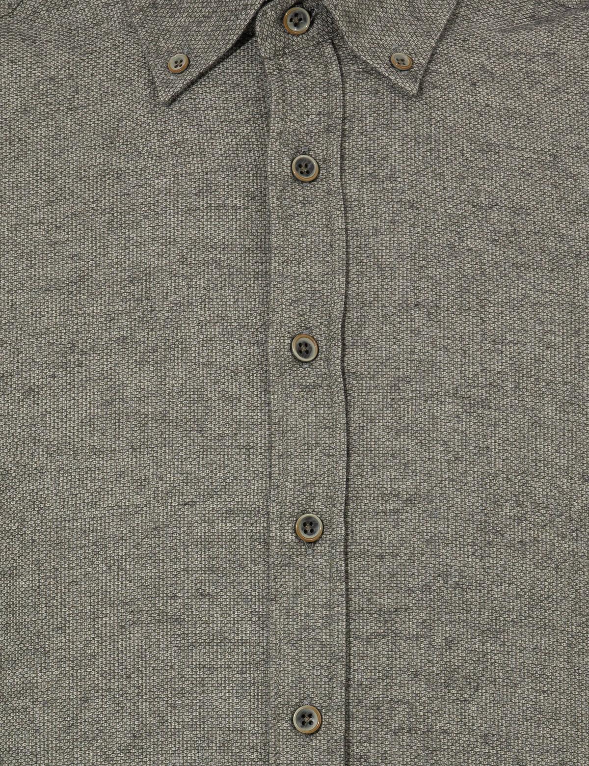 Yeşil Slim Fit Uzun Kollu Gömlek - 50259500065