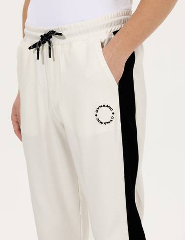 Ekru Slim Fit Eşofman Altı