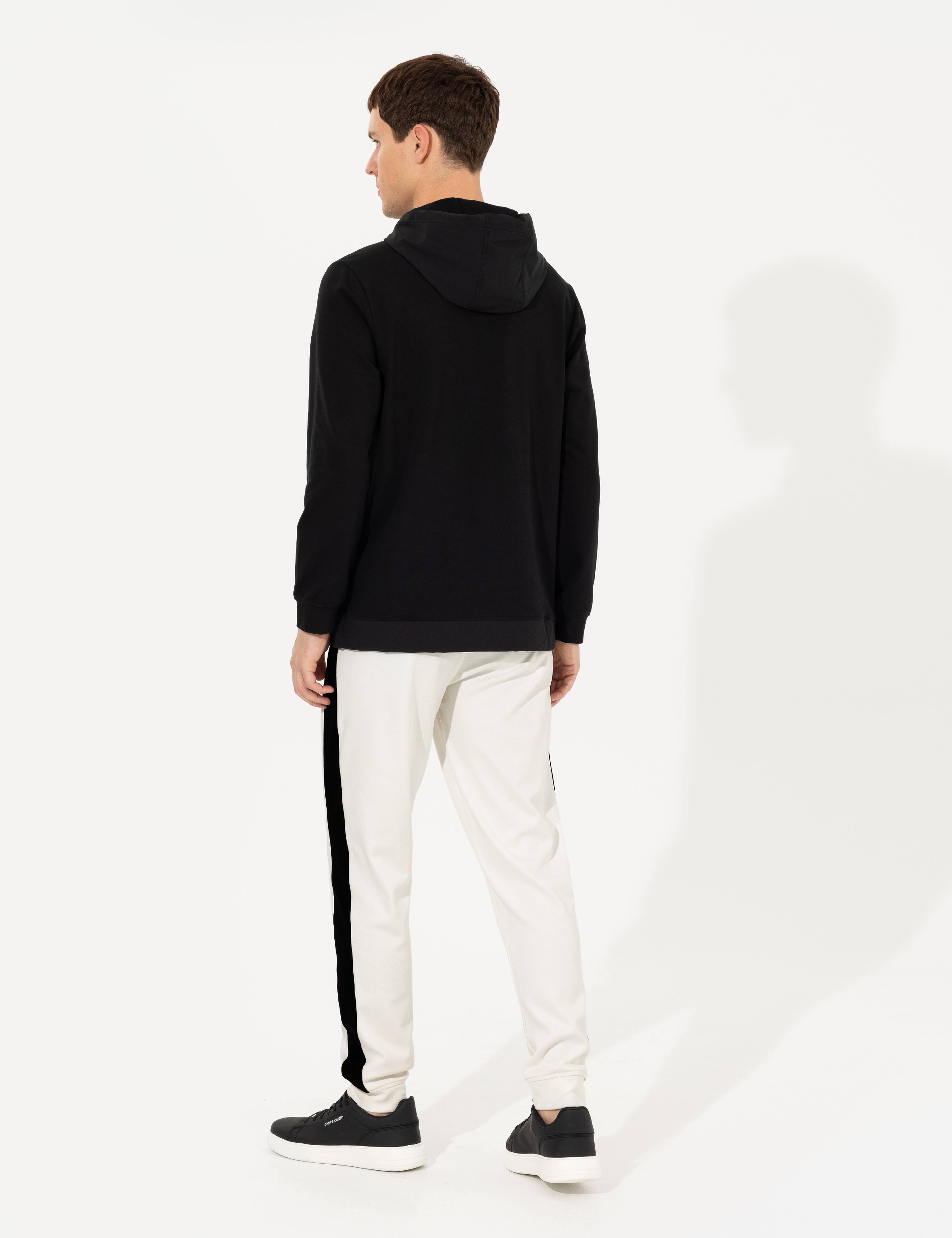 Ekru Slim Fit Eşofman Altı - Image 4