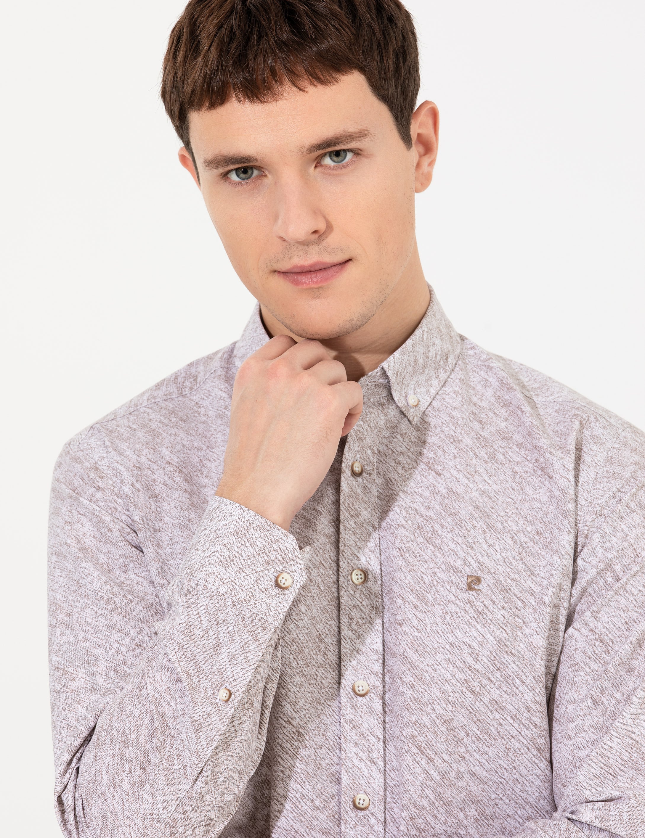 Vizon Slim Fit Uzun Kollu Gömlek