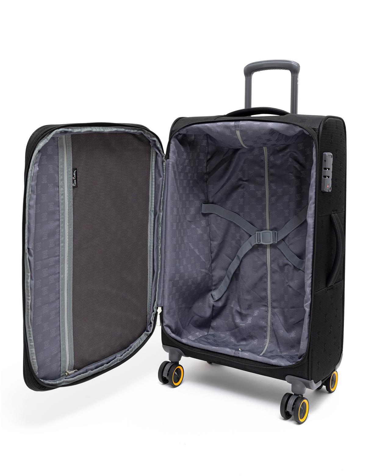 Siyah Orta Boy Kumaş Valiz - 50267625001