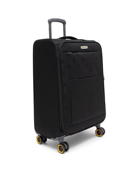 Siyah Orta Boy Kumaş Valiz - 50267625001