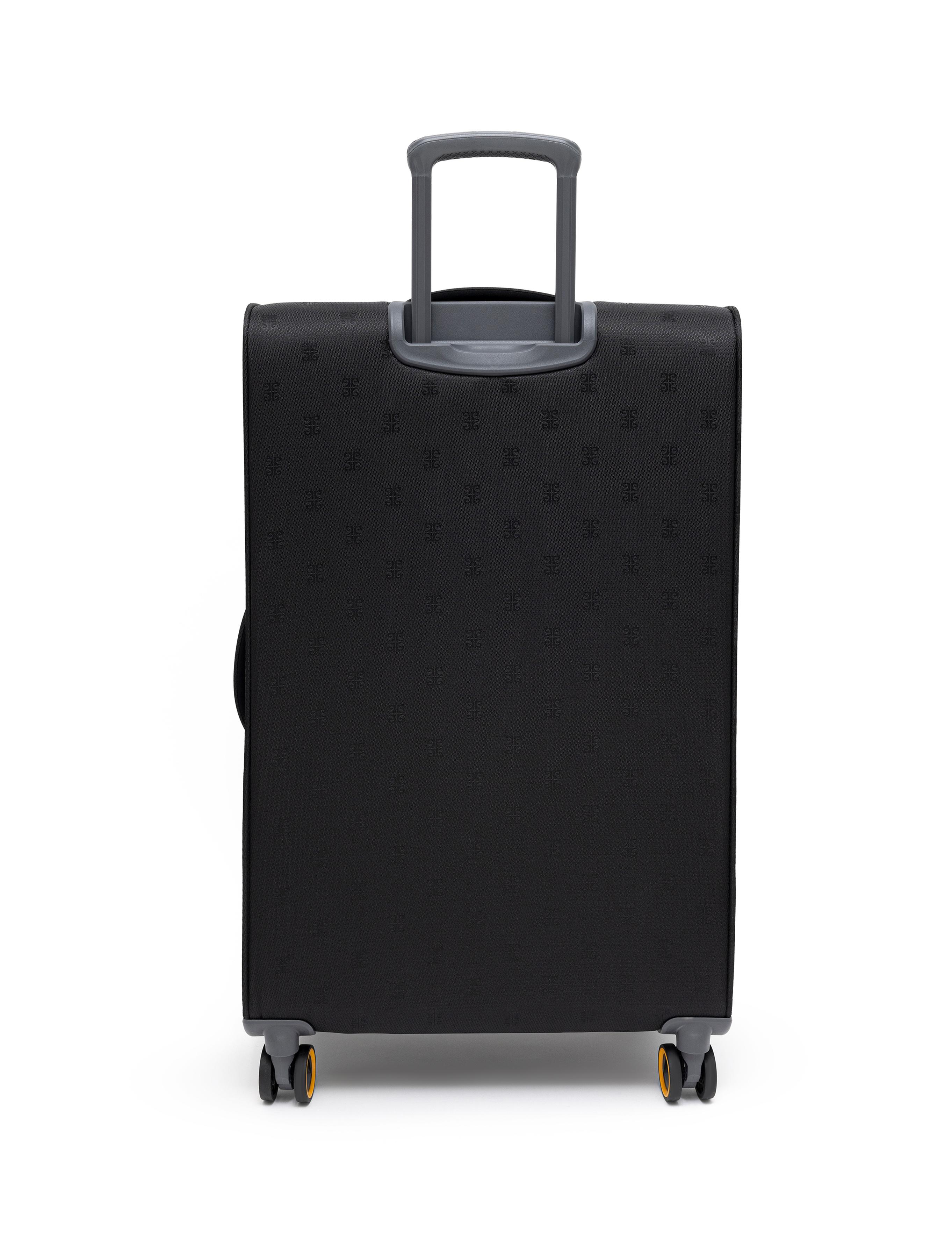 Siyah Büyük Boy Kumaş Valiz