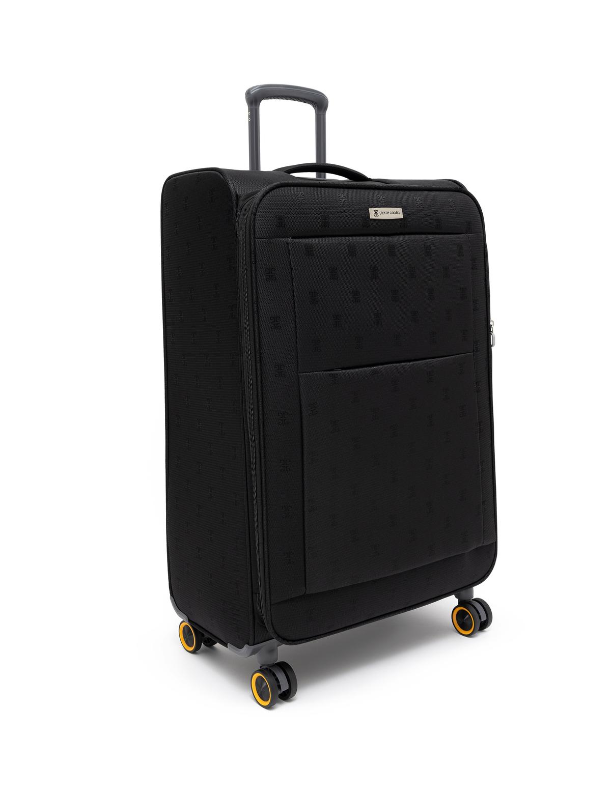 Siyah Büyük Boy Kumaş Valiz