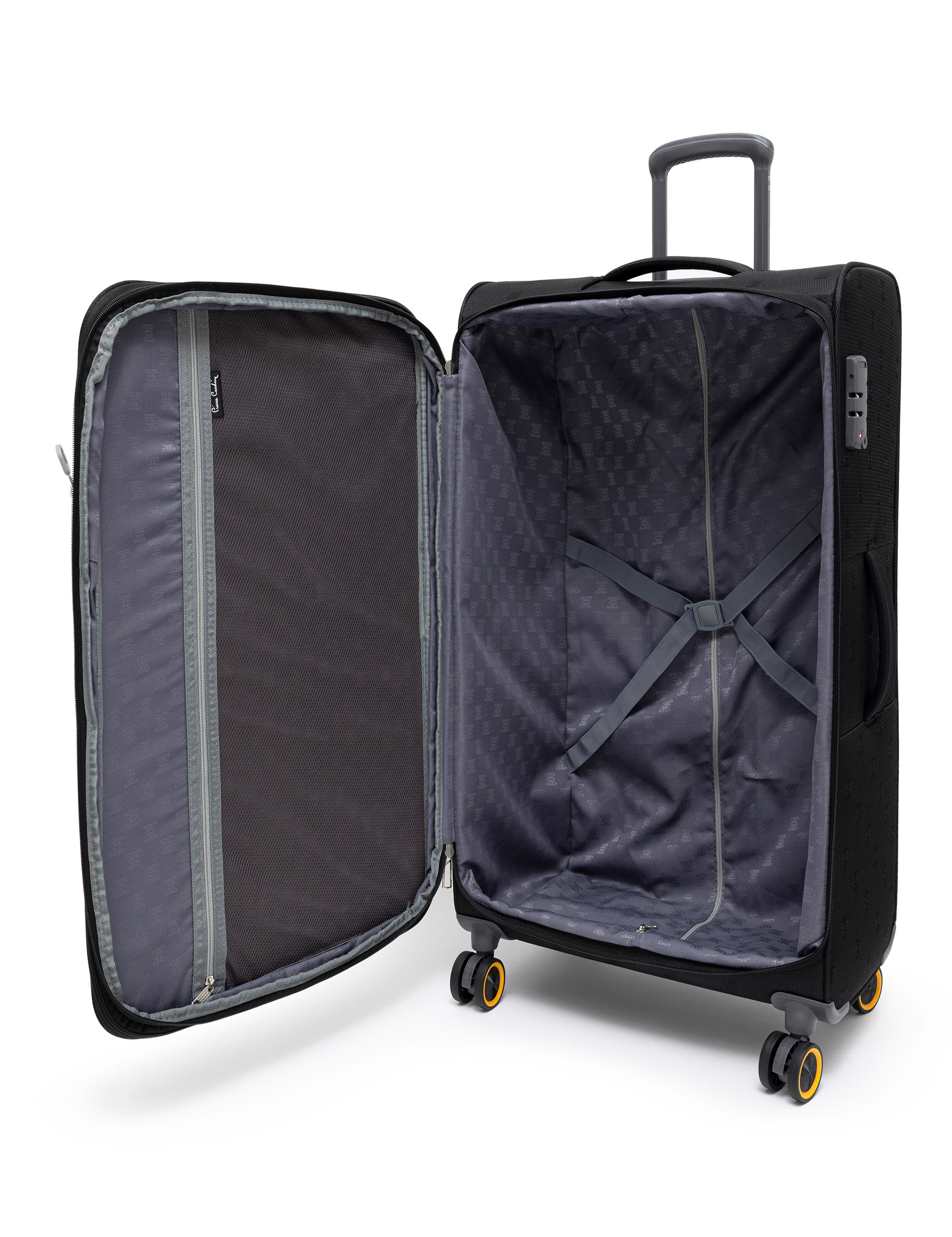 Siyah Büyük Boy Kumaş Valiz