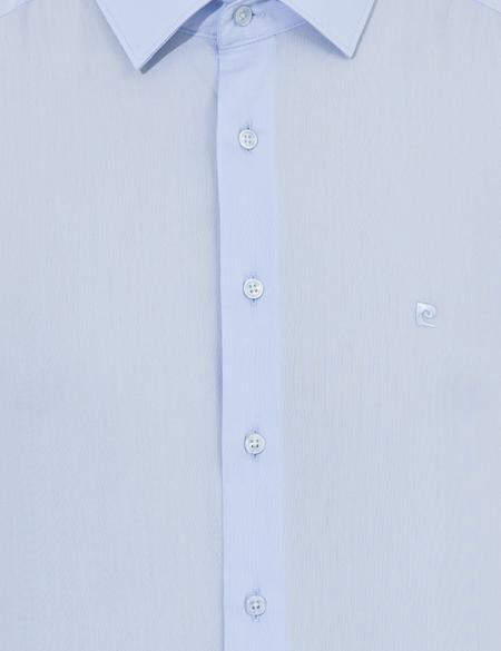 Açık Mavi Slim Fit Uzun Kollu Klasik Gömlek - 50255292001