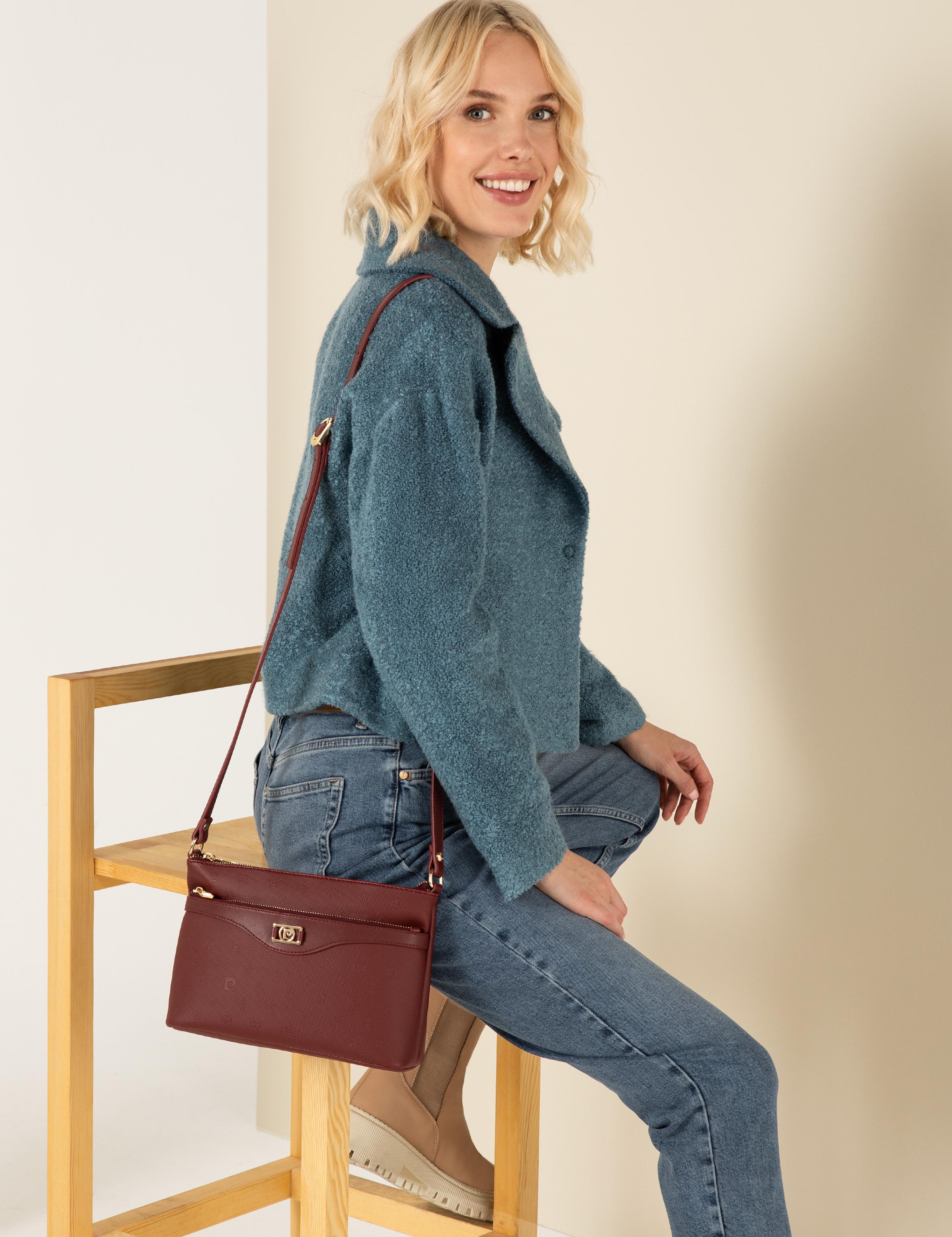 Bordo Çapraz Çanta