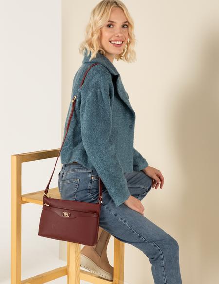 Bordo Çapraz Çanta - 50272537002