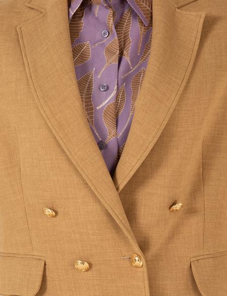 Camel Kruvaze Ceket - 50260292013