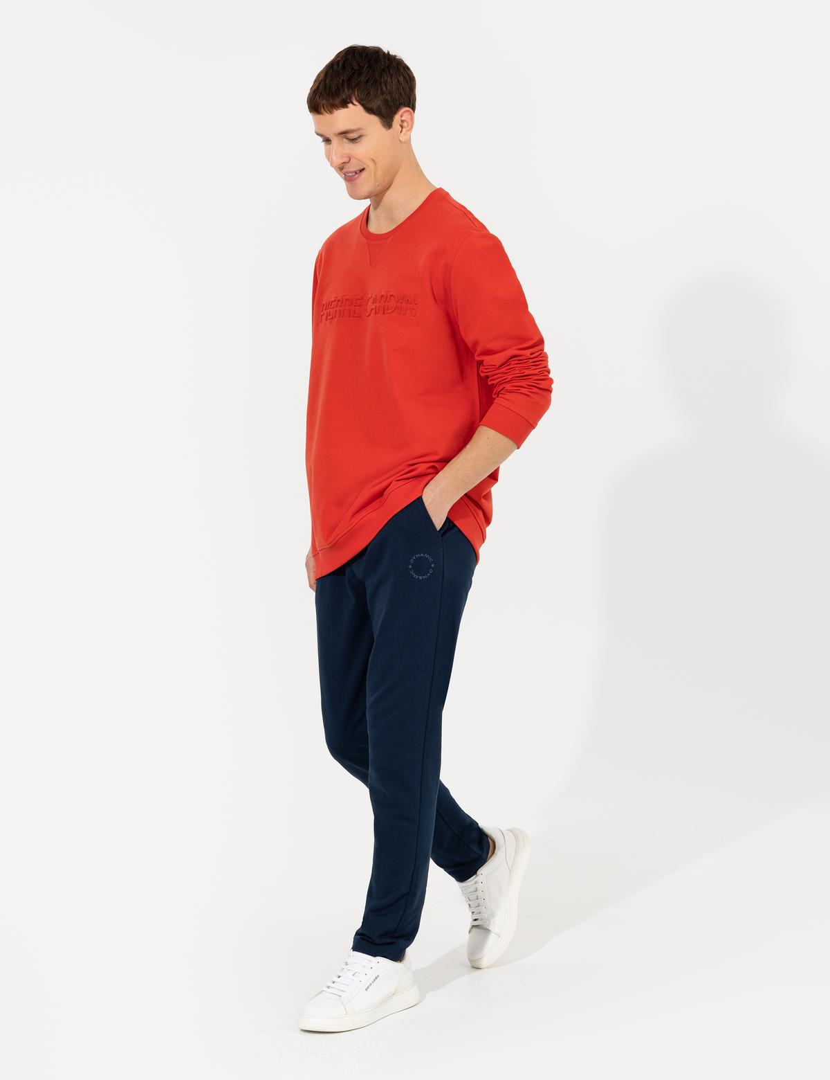 Lacivert Slim Fit Eşofman Altı