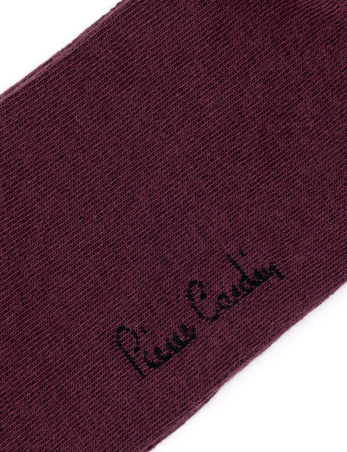 Bordo Çorap - 50258497008