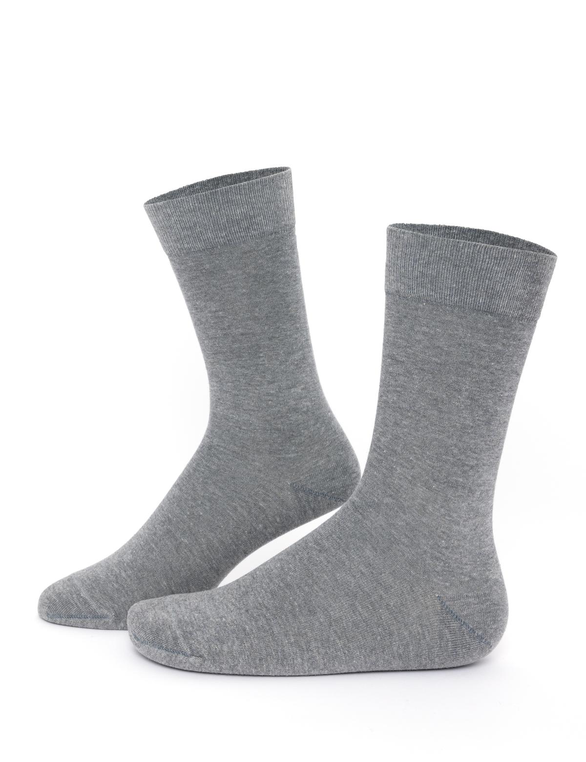Erkek Gri Çorap