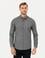 Gri Slim Fit Uzun Kollu Gömlek