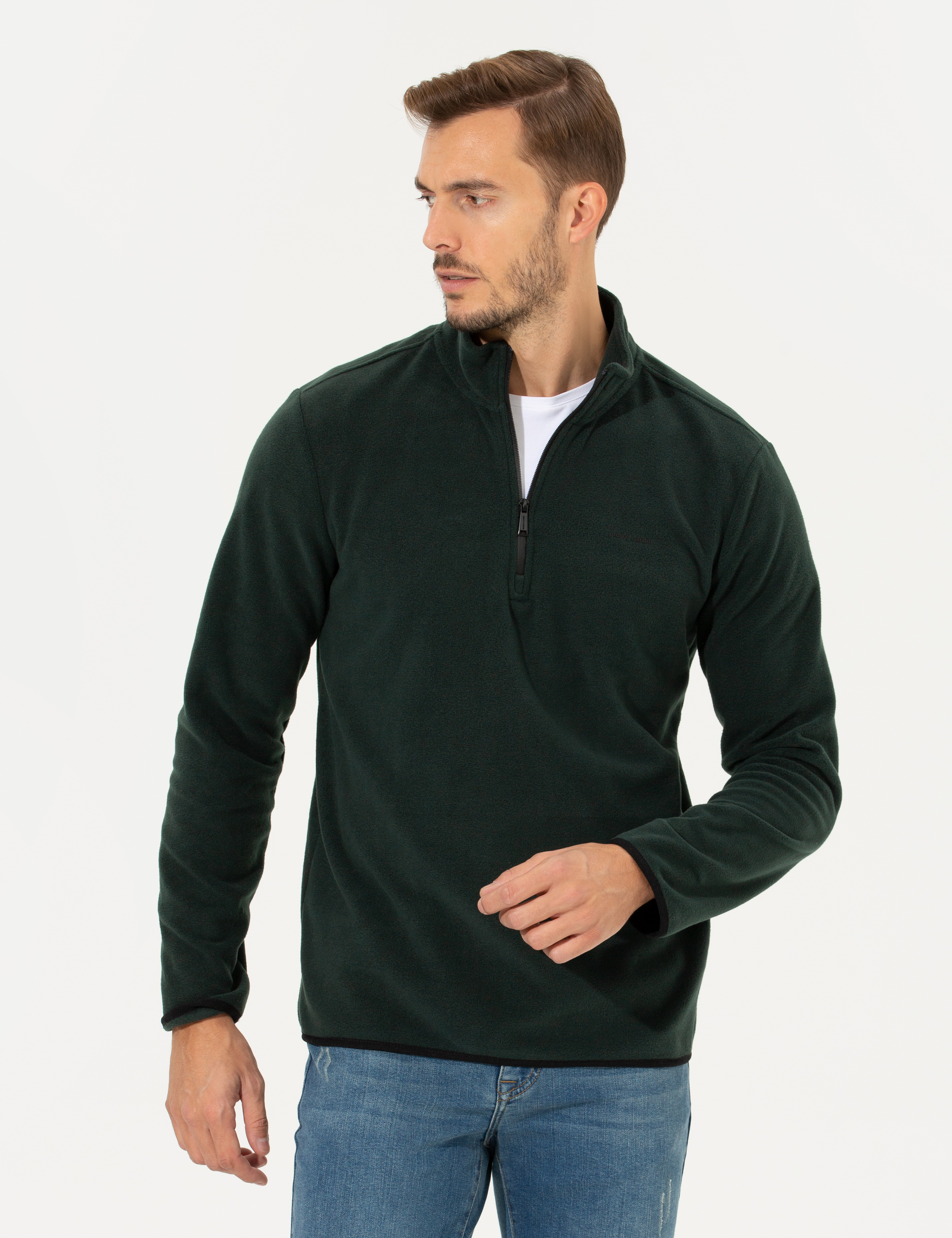 Haki Regular Fit Sweatshirt - Image 2
