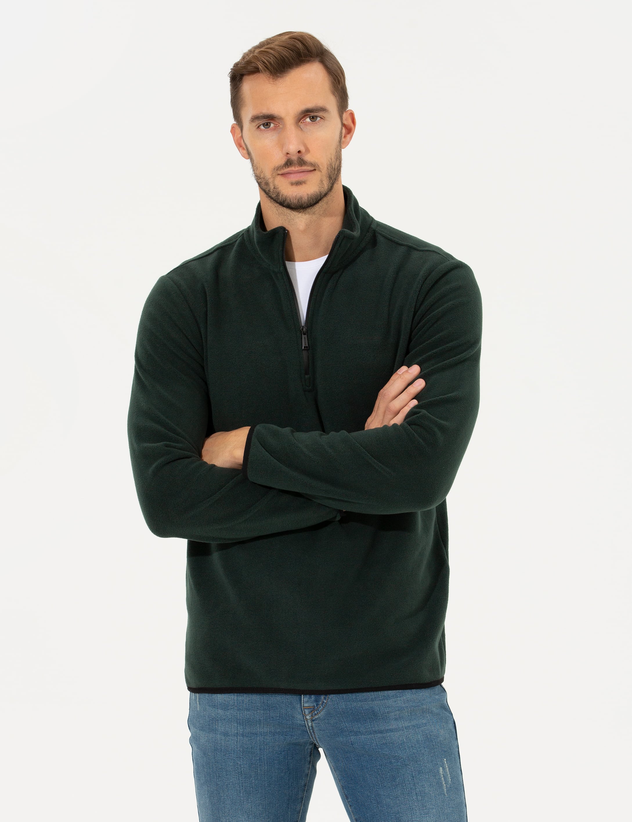 Haki Regular Fit Sweatshirt