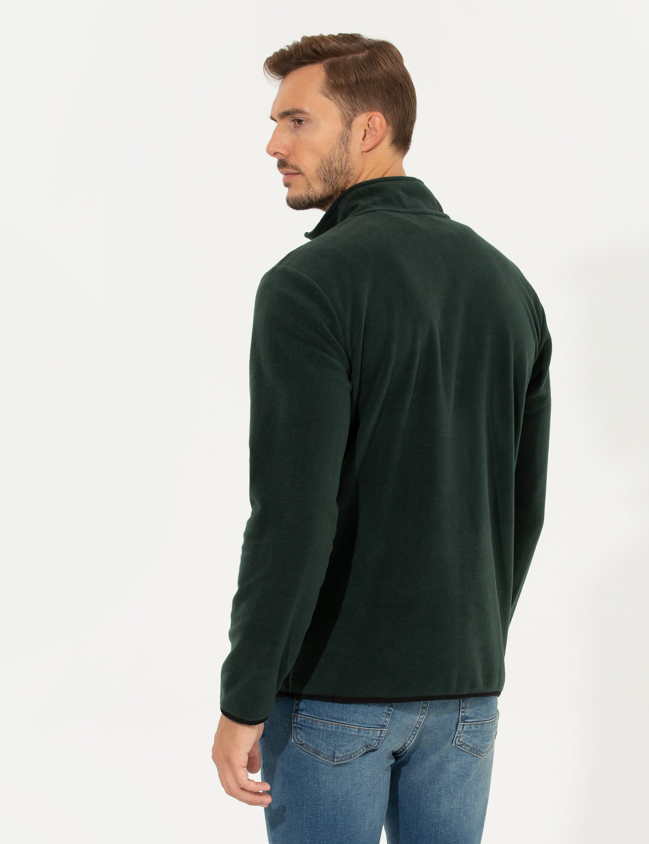 Haki Regular Fit Sweatshirt